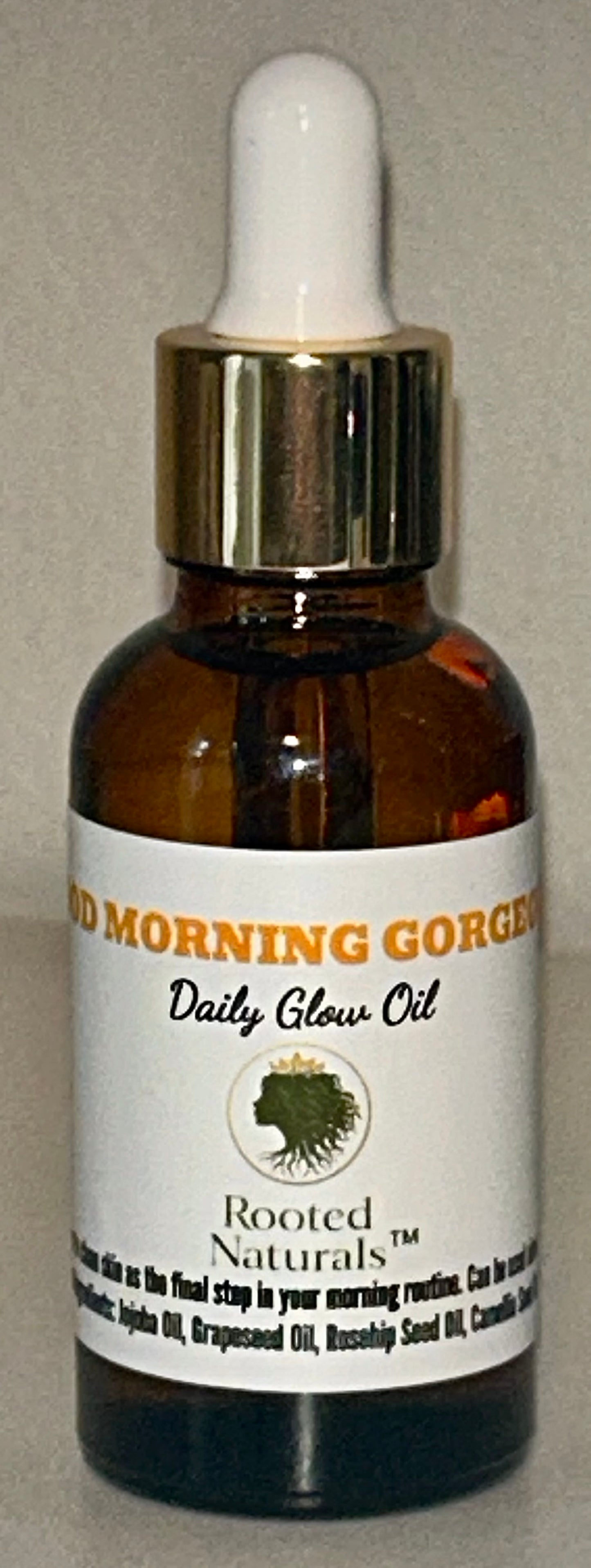 Rooted Naturals Good Morning Gorgeous Daily Glow facial oil