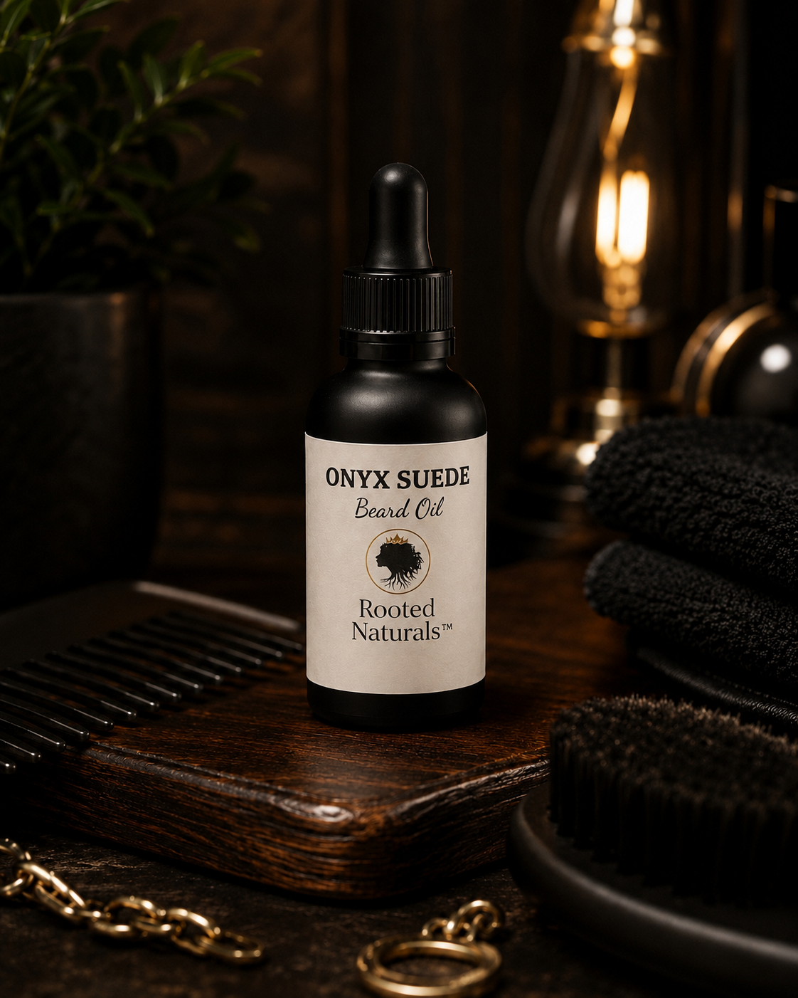 FOR MEN: Onyx Suede-Conditioning Beard Oil