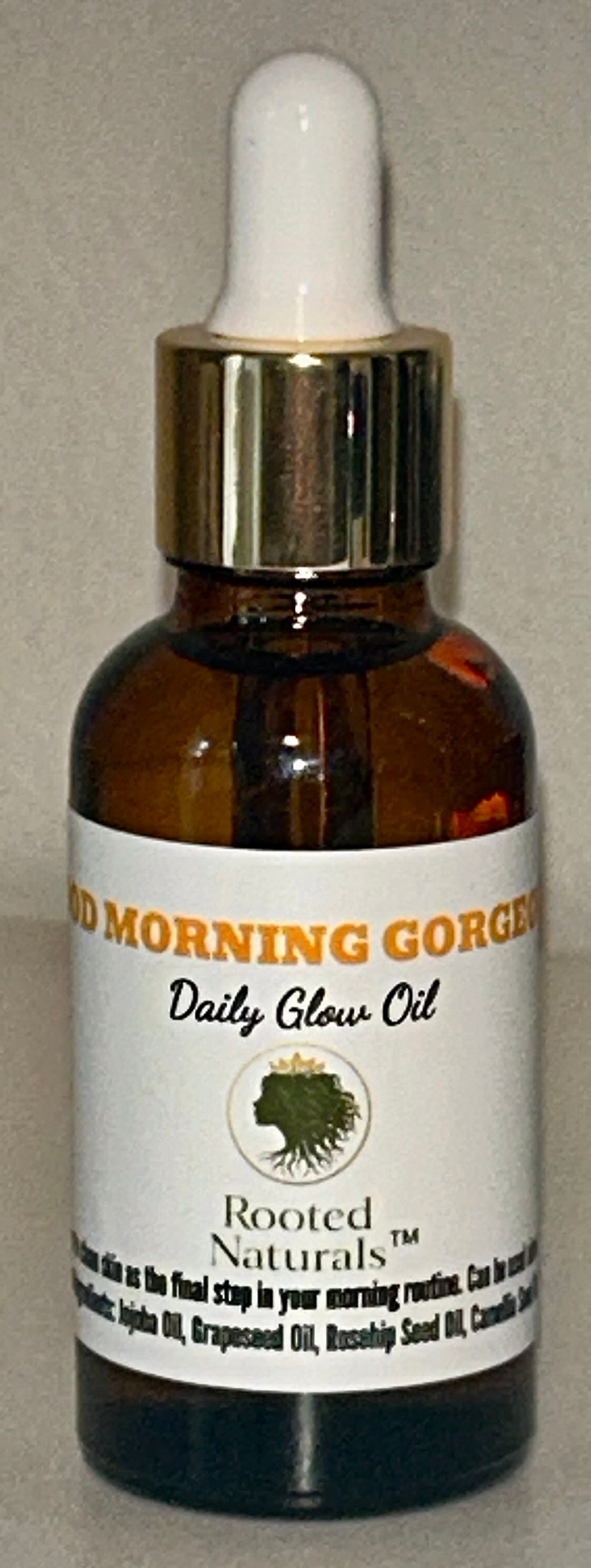 Rooted Naturals Good Morning Gorgeous Daily Glow facial oil