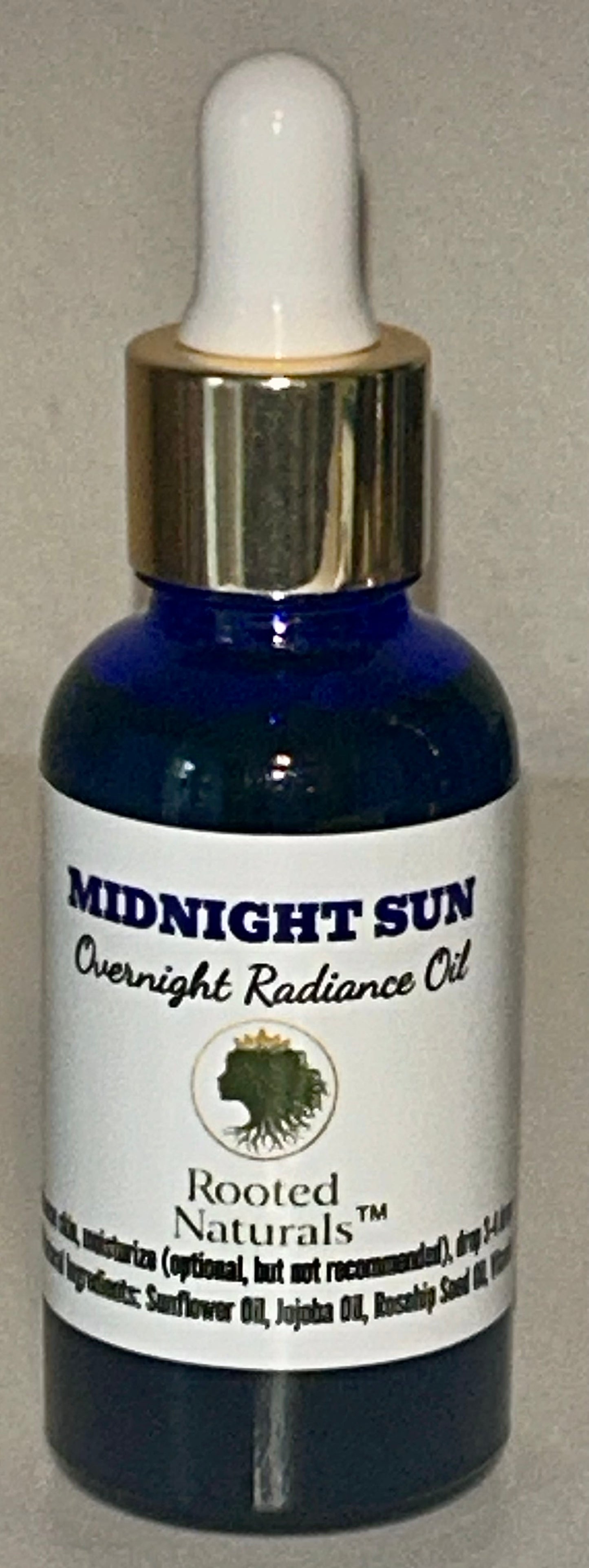Rooted Naturals Midnight Sun Overnight Radiance facial oil